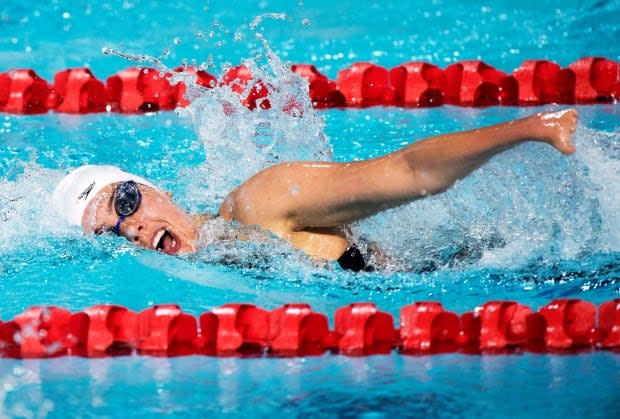 Aurélie Rivard has three more chances to add to her medal count at the 2020 Tokyo Paralympic Games. (Ryan Remiorz/The Canadian Press - image credit)