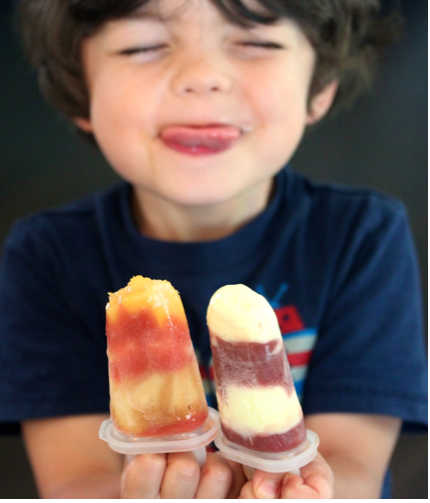 Energizing Fruit Popsicles