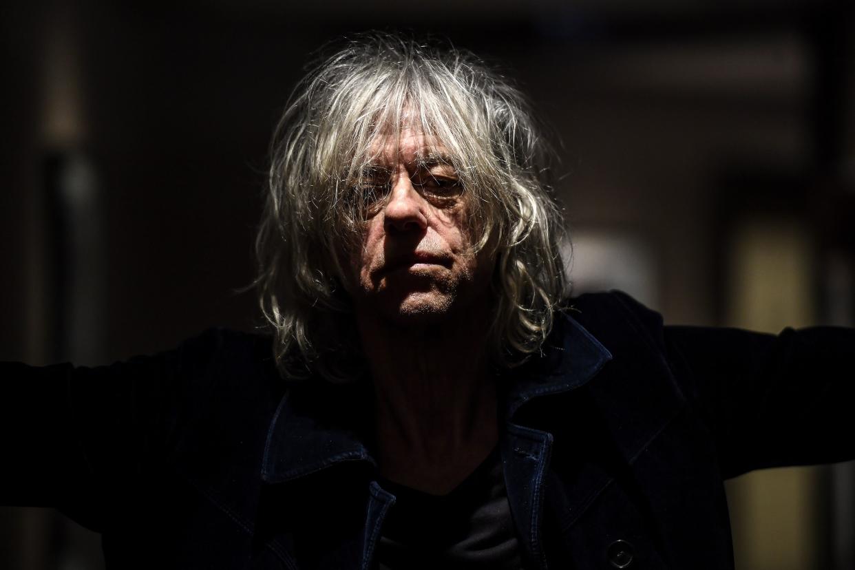 Irish composer, singer and actor Bob Geldof poses during a photo session in Paris on March 11, 2020. (Photo by Christophe ARCHAMBAULT / AFP) (Photo by CHRISTOPHE ARCHAMBAULT/AFP via Getty Images)
