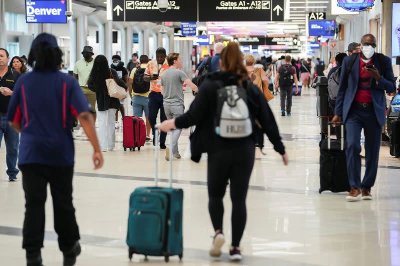 Travelers pack Atlanta airport ahead of July 4th