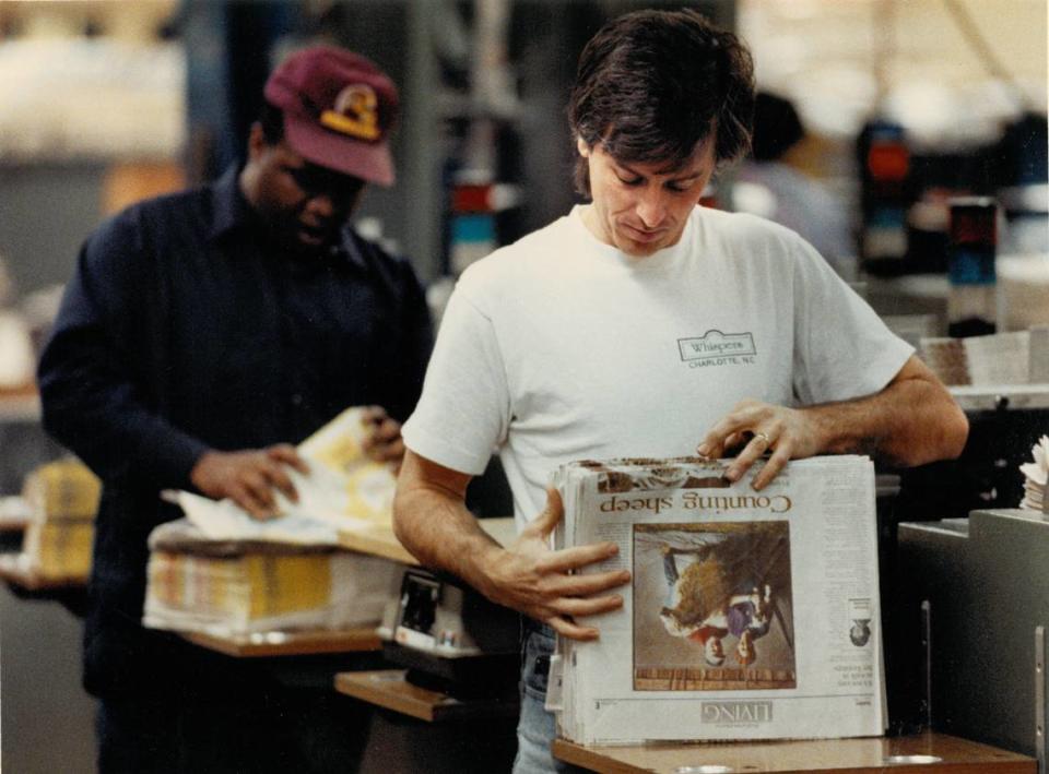 In one of his post-soccer jobs, Tony Suarez worked in The Charlotte Observer mailroom.