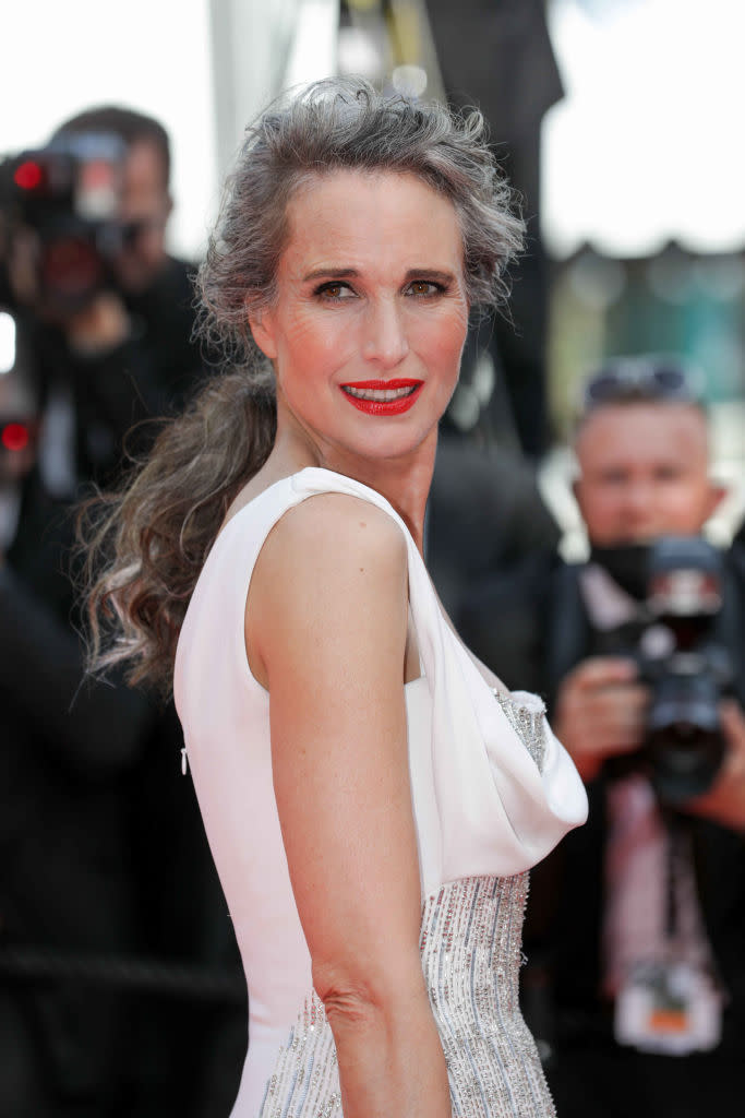 Andie MacDowell has dubbed herself a 