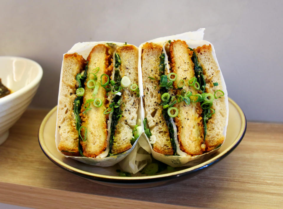 well collective - no chicken katsu sando