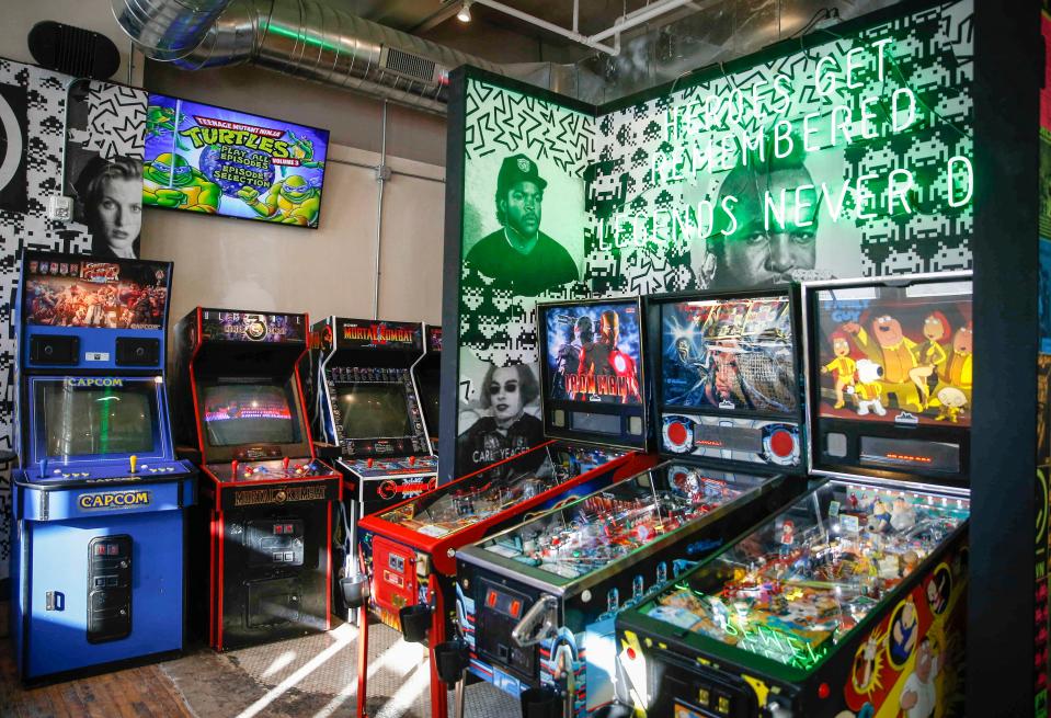 Up-Down in the East Village in Des Moines offers more than 60 arcade games.