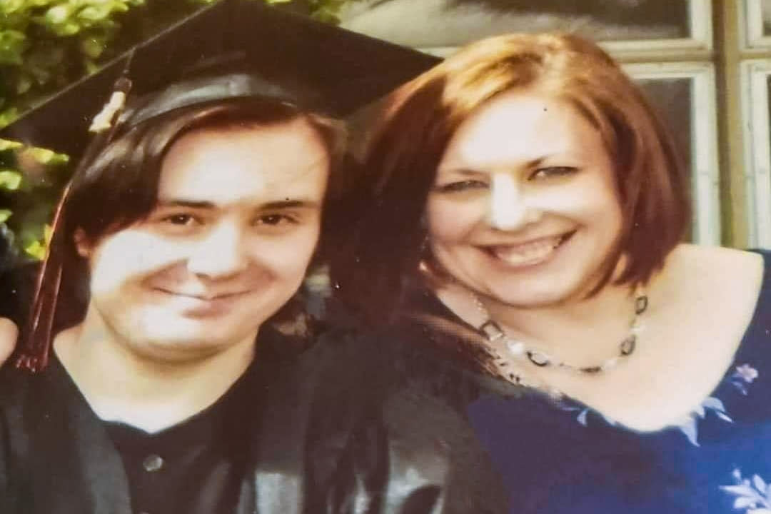 Kristi Khan, right, and her son, Kai, 18, who died by suicide last year. (Courtesy Kristi Khan)