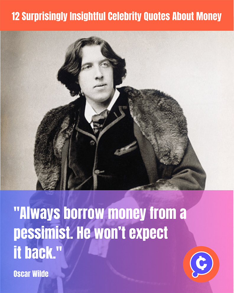 Oscar Wilde Money Quote