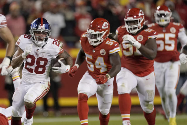 NY Giants vs. Kansas City Chiefs game on Monday Night Football