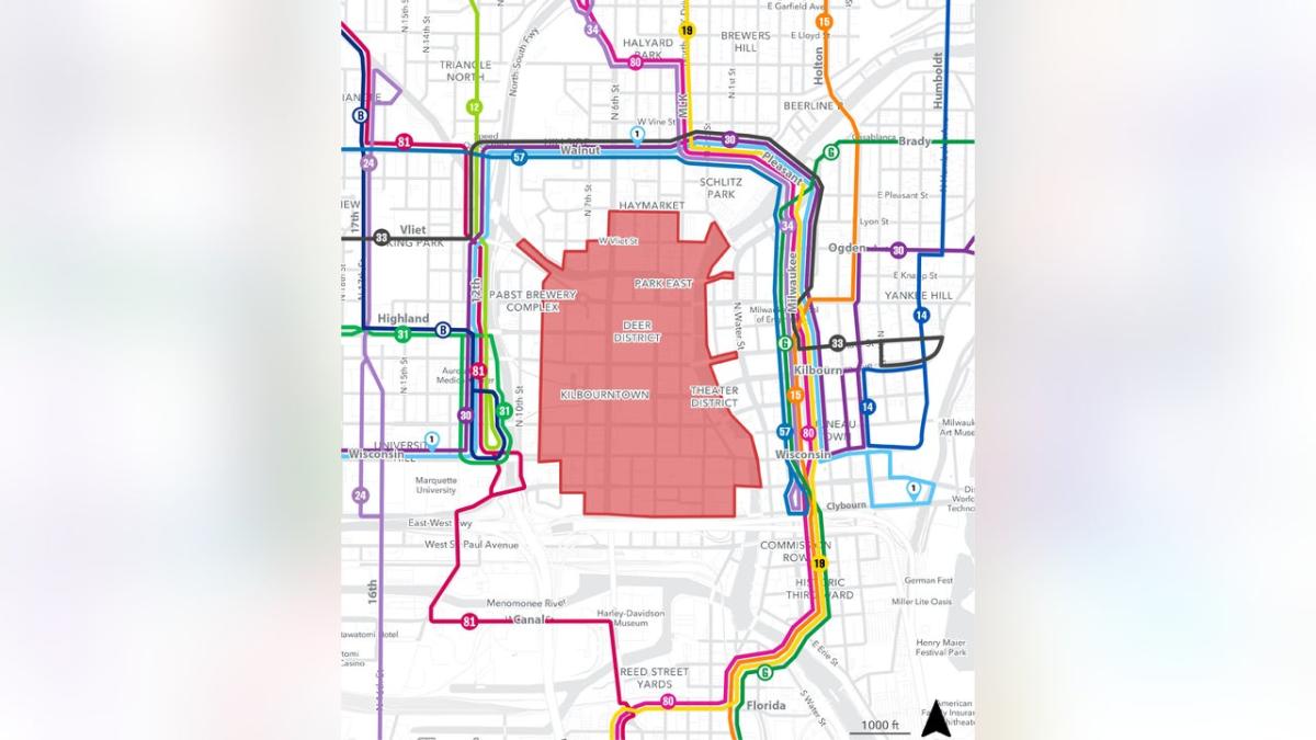 RNC 2024 MCTS service map released, riders should expect delays