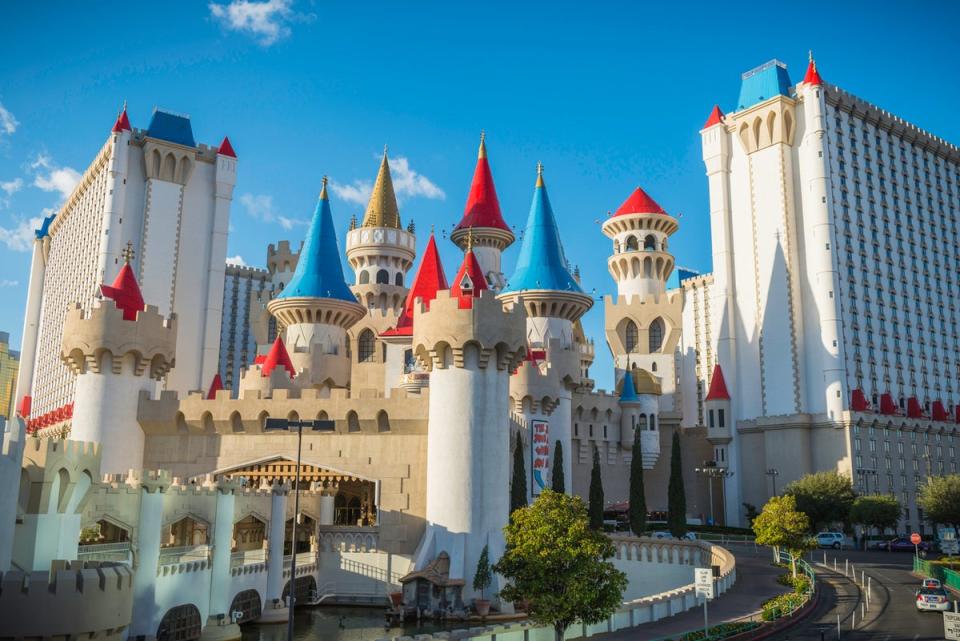 The design for the Excalibur was reportedly inspired by castles throughout England and Germany, such as Neuschwanstein (Getty Images)