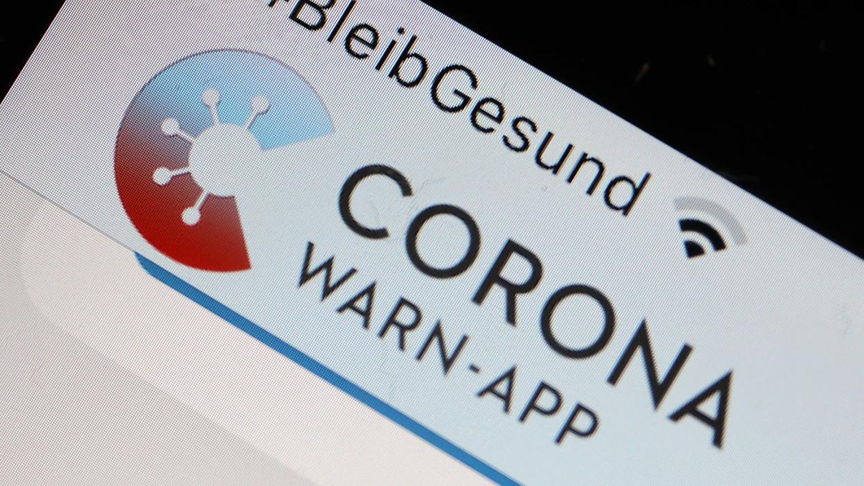 Die Corona-Warn-App.