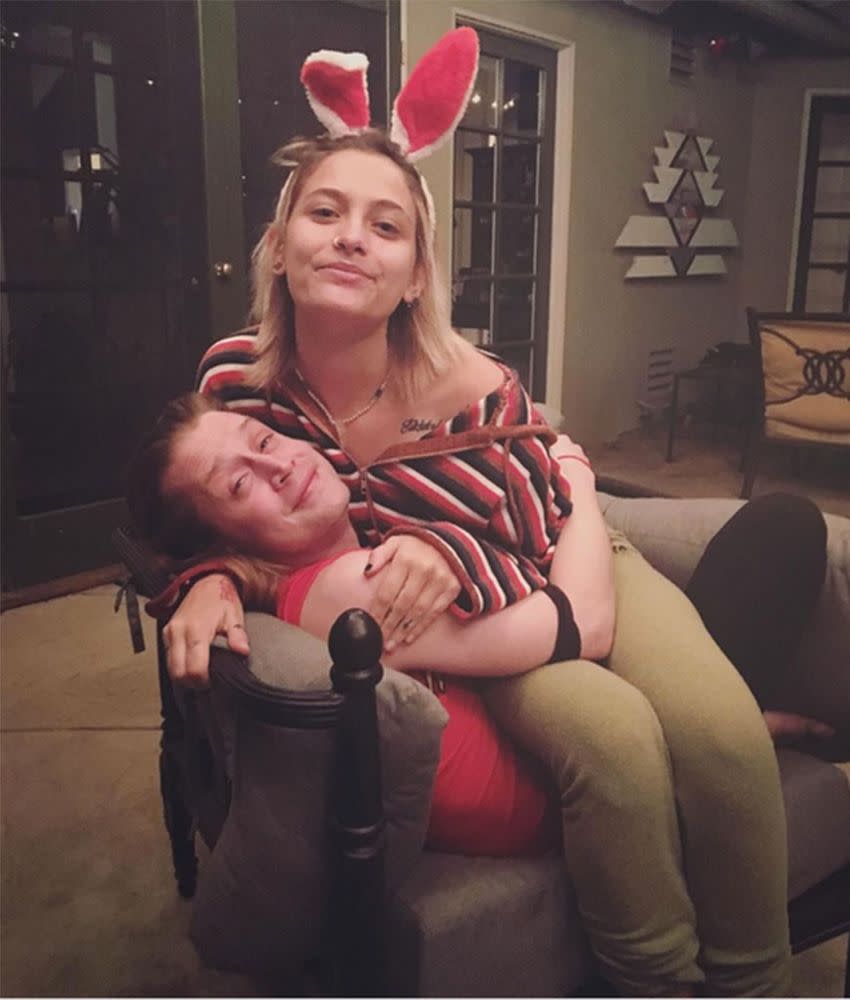 Paris Jackson and Macauley Culkin