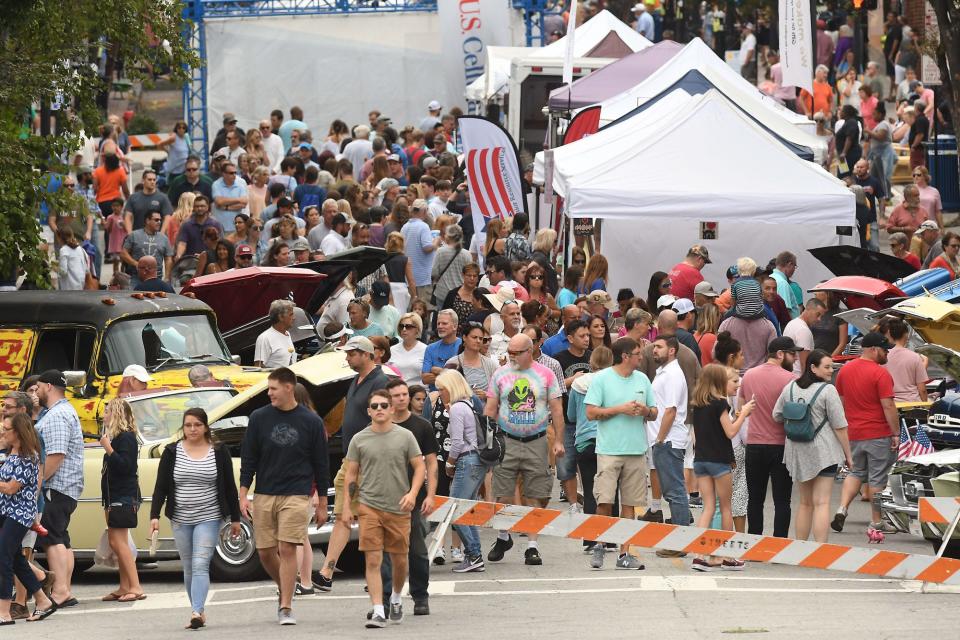 Wilmington Riverfest, seen here in the Before Times of 2019, returns Oct. 7-9.