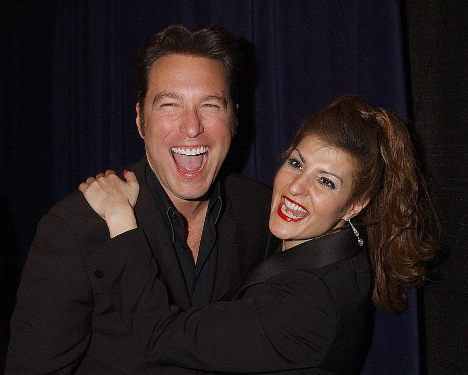 John Corbett and Nia Vardalos during The 29th Annual People's Choice Awards