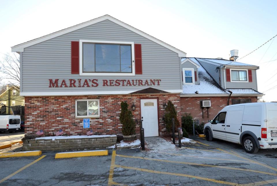 The former Maria's Restaurant on Quincy Avenue in Braintree.