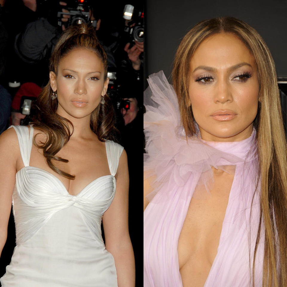 Jennifer Lopez: 2001 vs. 2017