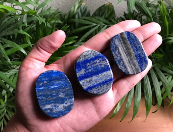 <p><a href="https://go.redirectingat.com?id=74968X1596630&url=https%3A%2F%2Fwww.etsy.com%2Flisting%2F683546010%2Flapis-lazuli-palm-stone-one-1&sref=https%3A%2F%2Fwww.cosmopolitan.com%2Flifestyle%2Fg31082493%2Fbest-crystals-for-protection-zodiac-sign%2F" rel="nofollow noopener" target="_blank" data-ylk="slk:Shop Now;elm:context_link;itc:0;sec:content-canvas" class="link ">Shop Now</a></p><p>Lapis Lazuli Palm Stone</p><p>$12.00</p><p>etsy.com</p>