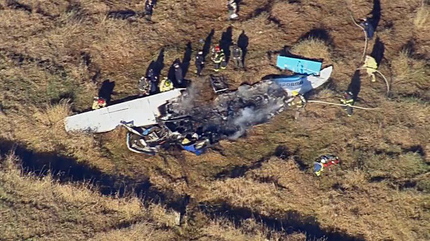 The aircraft went down in the middle of an unworked field in the 13600 block of U.S. Highway 2. The location is difficult to access due its rough terrain with vegetation and irrigation canals, officials with Snohomish County Fire District 4 said.
