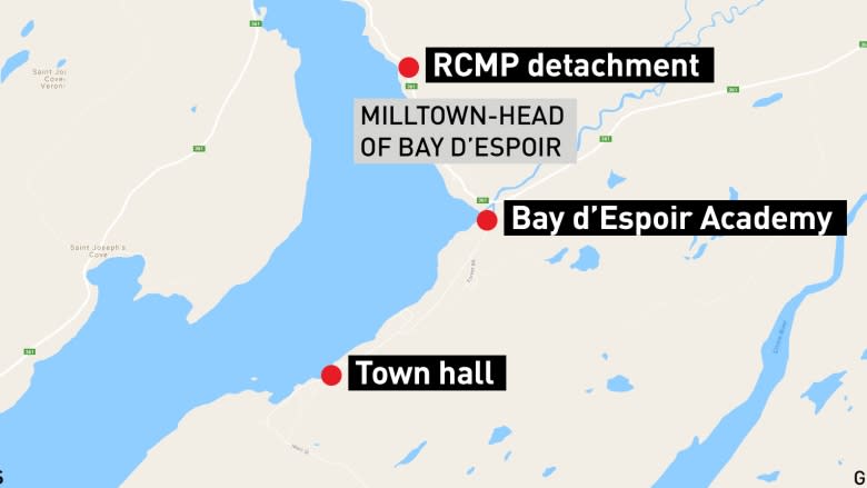 Man charged after Milltown school, town hall, RCMP station burn