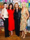 Julianna Margulies, Carla Gugino, Connie Britton and Malin Akerman arrive at the African Children’s Choir’s 10th anniversary ChangeMakers gala on Monday in N.Y.C.