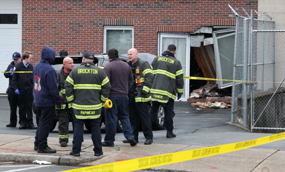 Brockton Fire and EMS arrived at the scene to render aid to a pedestrian, Stuart Smith, 50, at 65 North Main Street on Saturday, April 6, 2024, after he was deliberately struck by an RAV4 and beaten, the DA's office said. Smith died of his injuries and the driver, Vasco Semedo, was arraigned on a murder charge on Monday, April 8, 2024.