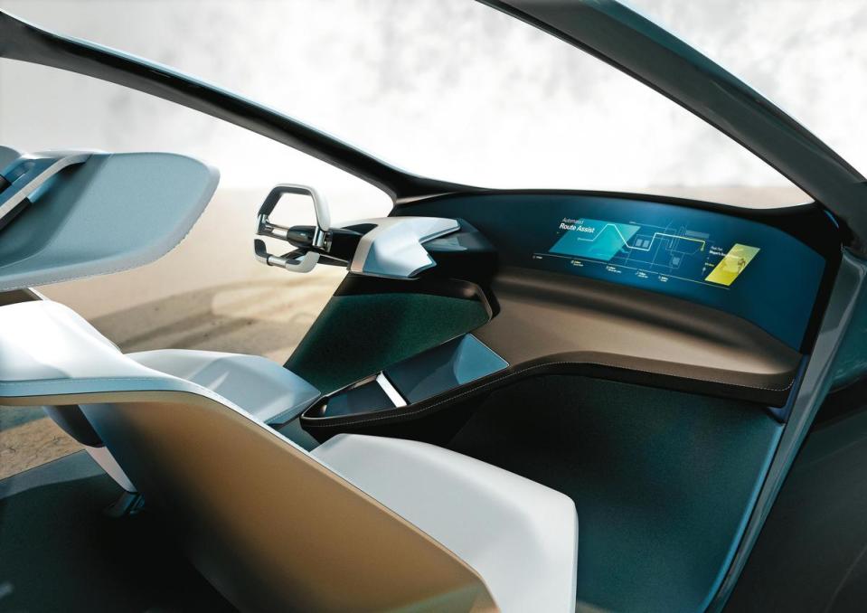 懸浮觸控技術過往曾經被車廠相中，企圖導入在汽車的設計上，藉此提高行車安全。（BMW提供）