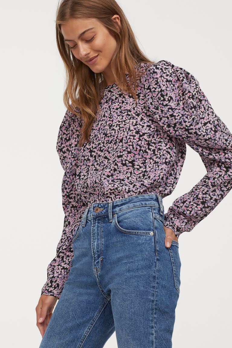 H&M Puff Sleeve Top