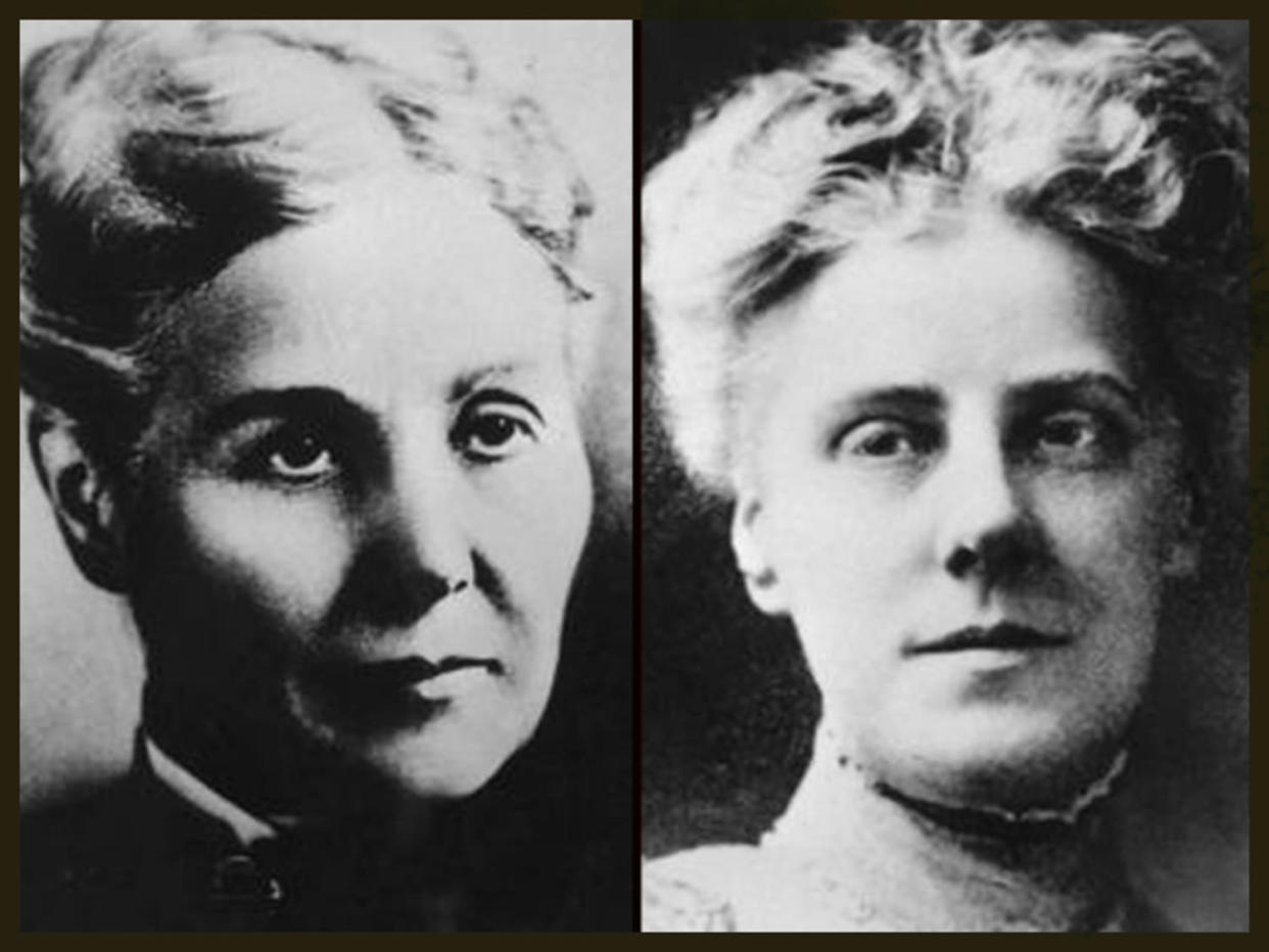 Ann Reeves Jarvis, left; and her devoted daughter, Anna Jarvis, right. (Courtesy of The Library of Congress)
