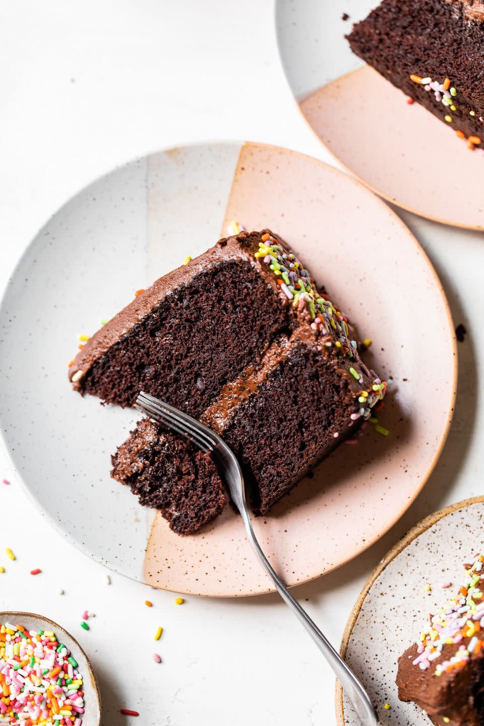 Chocolate Vegan Birthday Cake