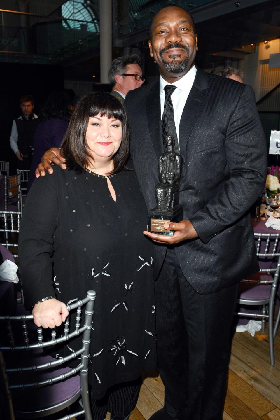 Weight loss: Lenny Henry pictured in 2009 with his then wife Dawn French (Ian West/PA)