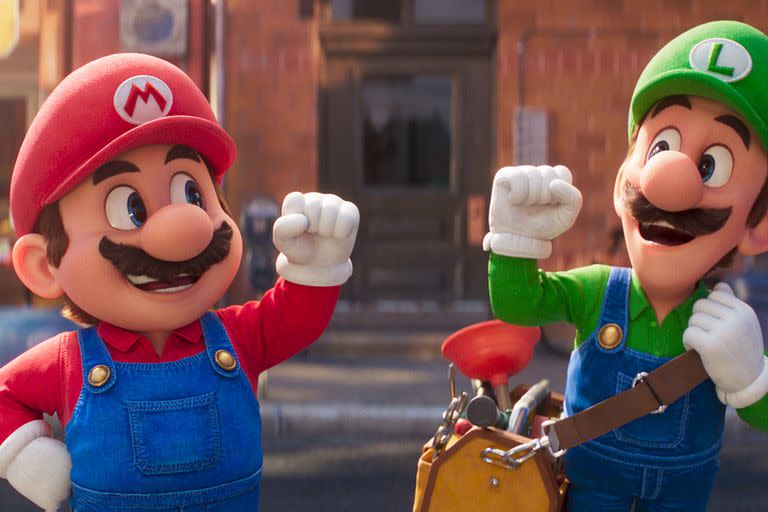 Super Mario Bros., la película, la más taquillera de 2023 en la Argentina