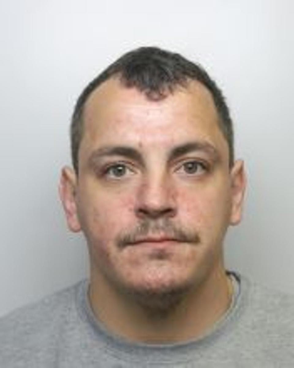 Marcus Osborne, 35, of Harpe Inge, Dalton in West Yorkshire, was sentenced to a whole life order at Leeds Crown Court for the murder of his ex-partner Katie Higton and her new boyfriend Steven Harnett, 25 (West Yorkshire Police)