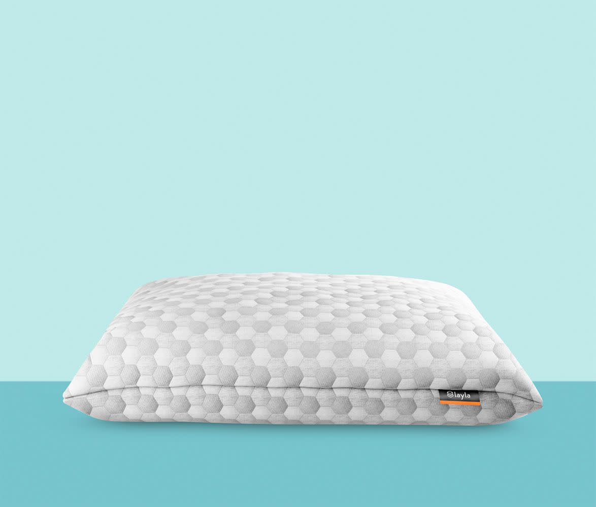 <p><a href="https://go.redirectingat.com?id=74968X1596630&url=https%3A%2F%2Flaylasleep.com%2Fproduct%2Fkapok-pillow&sref=https%3A%2F%2Fwww.menshealth.com%2Fhealth%2Fg46539064%2Fbest-pillows-for-neck-pain%2F" rel="nofollow noopener" target="_blank" data-ylk="slk:Shop Now;elm:context_link;itc:0;sec:content-canvas" class="link rapid-noclick-resp">Shop Now</a></p><p>Kapok Pillow</p><p>laylasleep.com</p><p>$109.00</p><span class="copyright">Courtesy of Retailer</span>