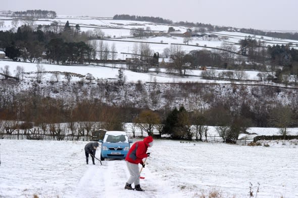 Big Freeze hits! Britain braced for more storms and temperatures of -15C