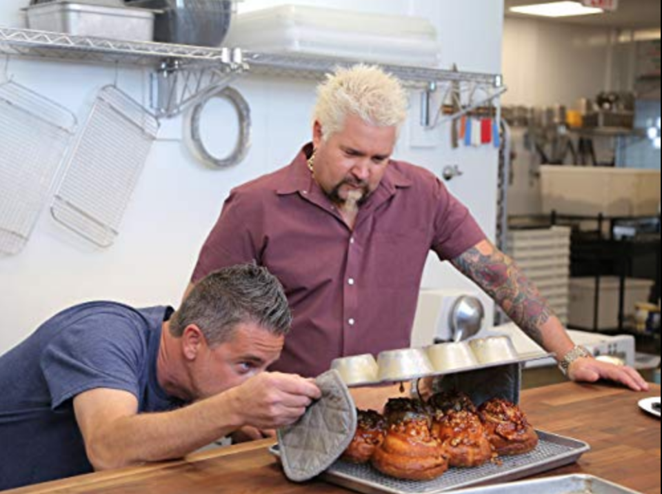 <p>The show loves <a href="https://tcbmag.com/the-diners-drive-ins-and-dives-effect/" rel="nofollow noopener" target="_blank" data-ylk="slk:spots that cook from scratch;elm:context_link;itc:0;sec:content-canvas" class="link ">spots that cook from scratch</a>, so restaurants that follow this method are more likely to be featured on the show. Painstaking barbecue methods and secret family recipes have been known to entice Guy as well. </p>