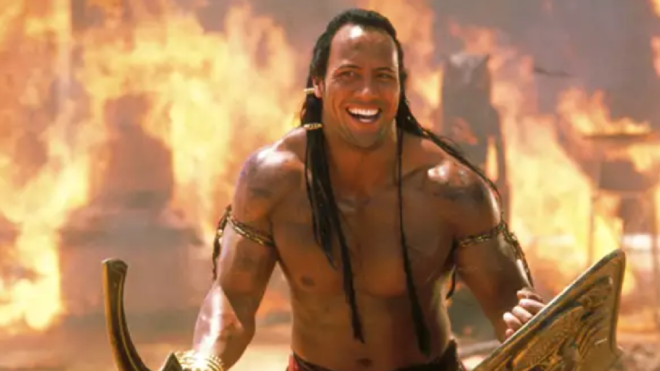 Dwayne Johnson in The Mummy Returns.