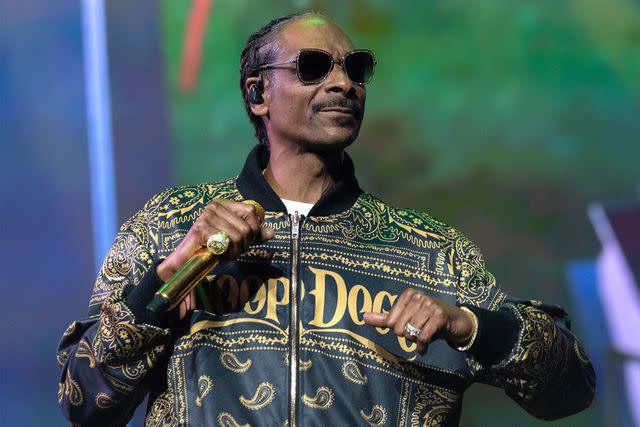 <p>Andrew Chin/Getty Images</p> Snoop Dogg