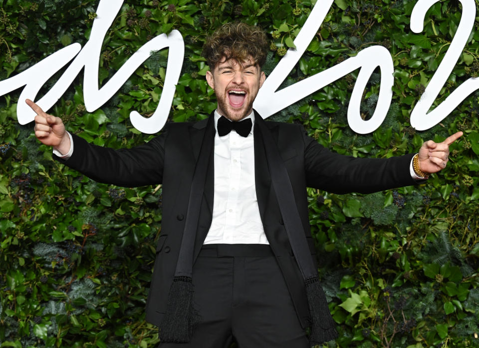 Tom Grennan attends The Fashion Awards