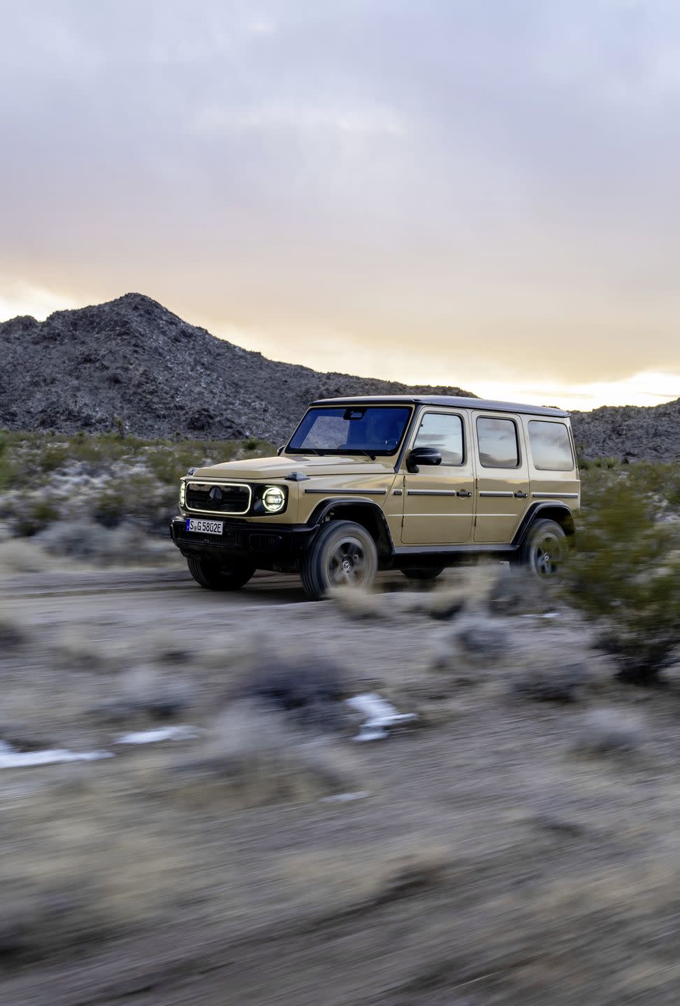 mercedes benz g 580 with eq technology press images