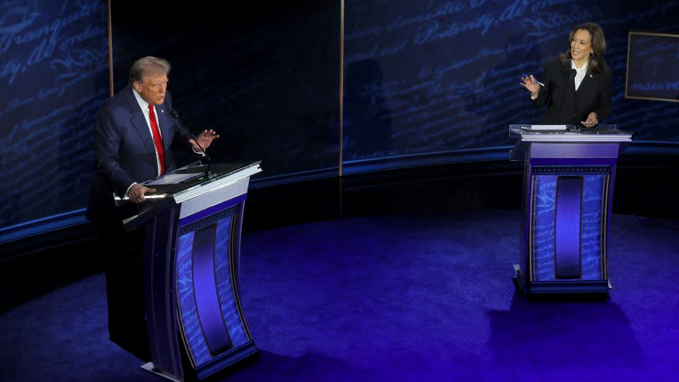 27 lines to explain the TrumpHarris presidential debate