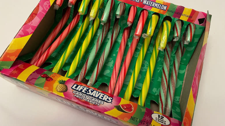 Lifesavers candy canes