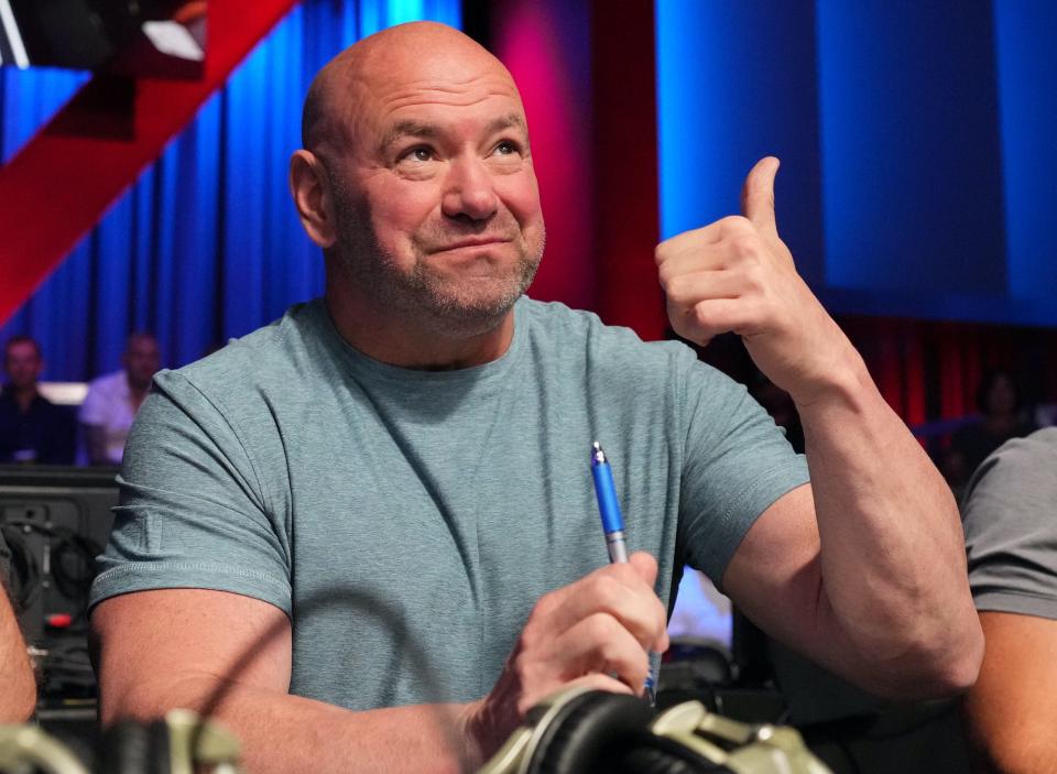 Dana White, UFC boss.