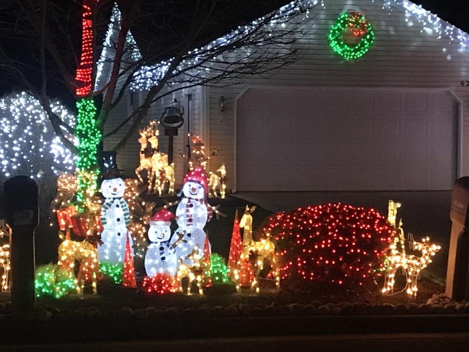This Christmas lights display is at 623 Washington St. NW in Massillon.