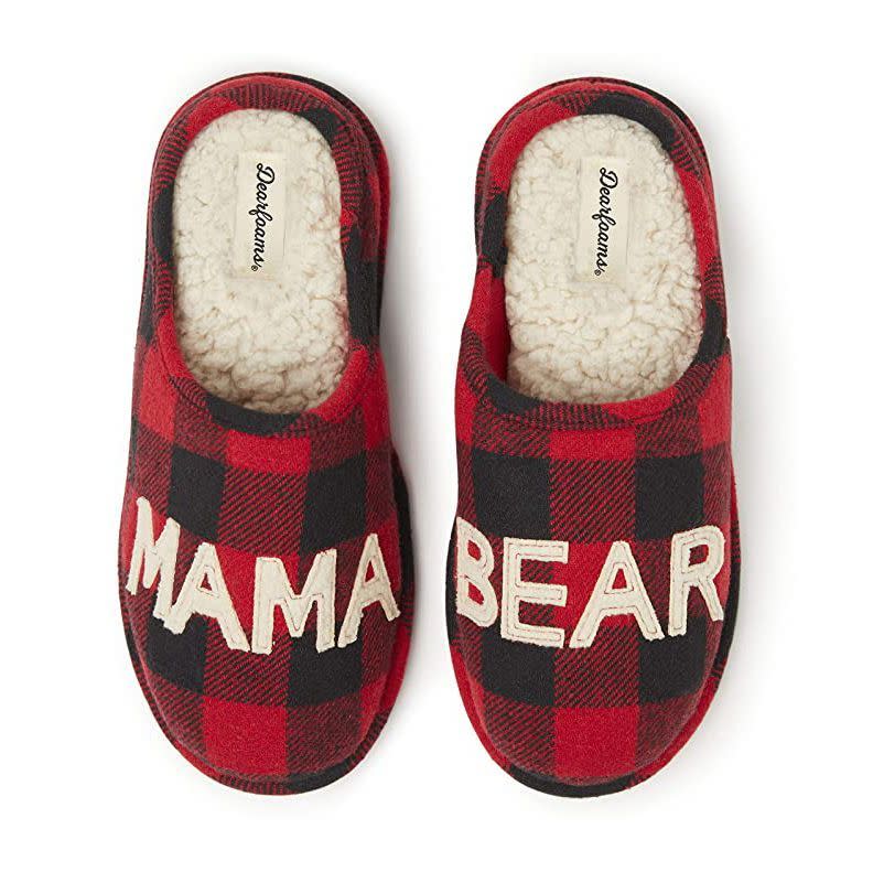 11) Mama Bear Slippers