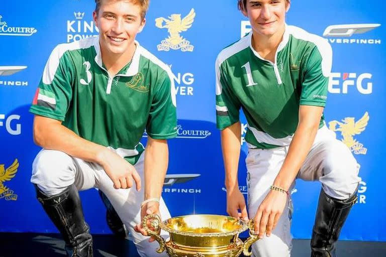 Los hermanos Castagnola ganaron juntos el British Open en 2019 y este domingo lucharán por el título