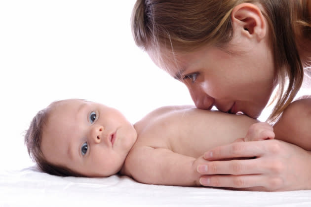 Muss ich als gute Mutter rund um die Uhr für mein Baby da sein? (Foto:Thinkstock)