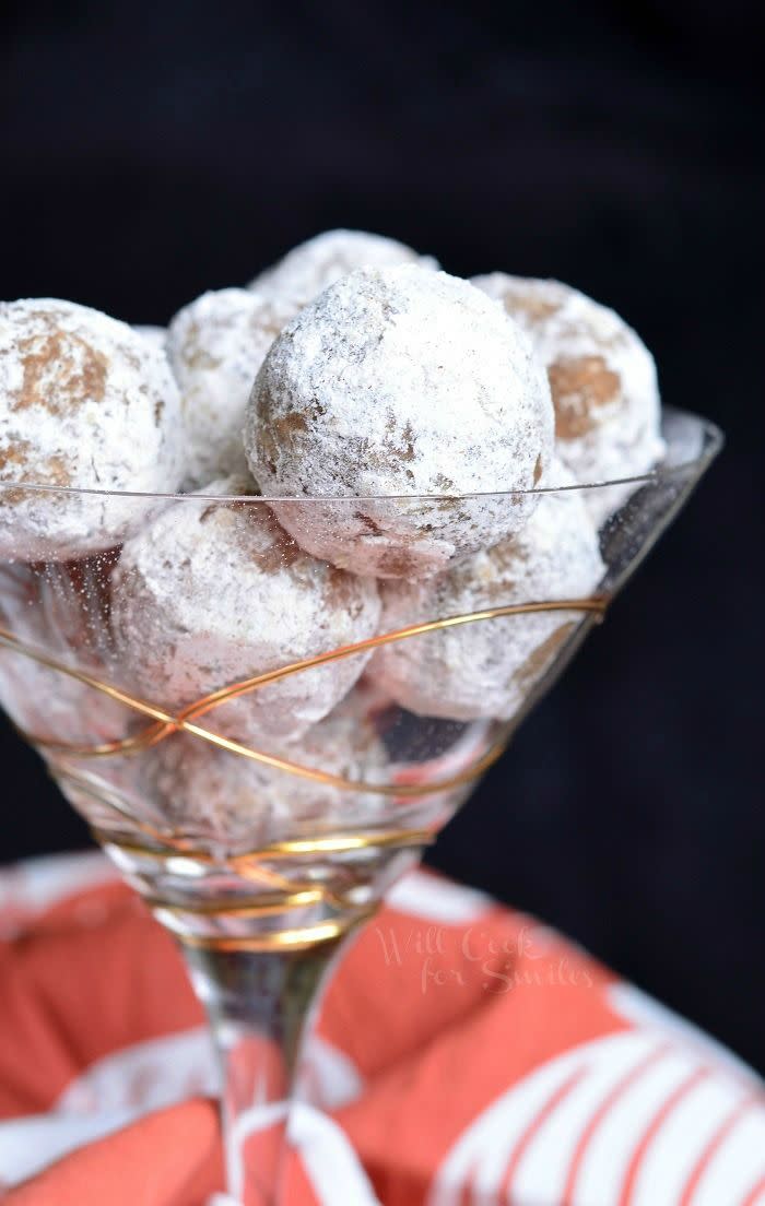 Pumpkin Spice Rum Balls