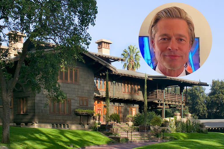 Brad Pitt adquirió una nueva propiedad cuya principal característica es que es muy antigua, de 1918
