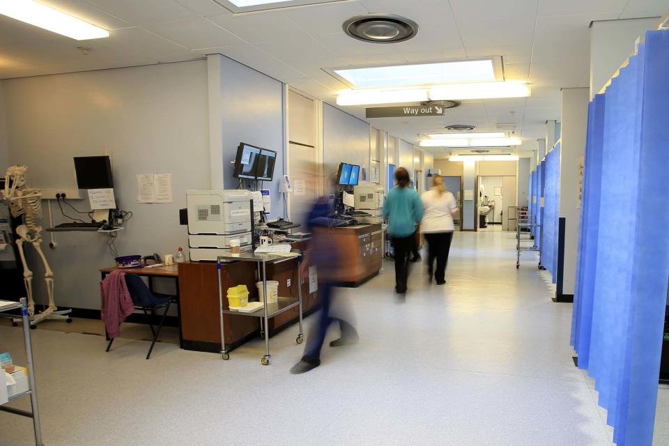 The hospital said it performs more than 15,000 successful operations a year (PA)