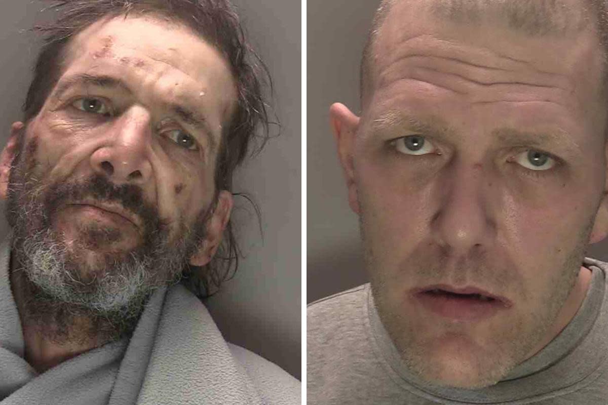 Robert Mansbridge, left, and Craig Preston have been jailed <i>(Image: Sussex Police)</i>