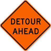 Detour ahead